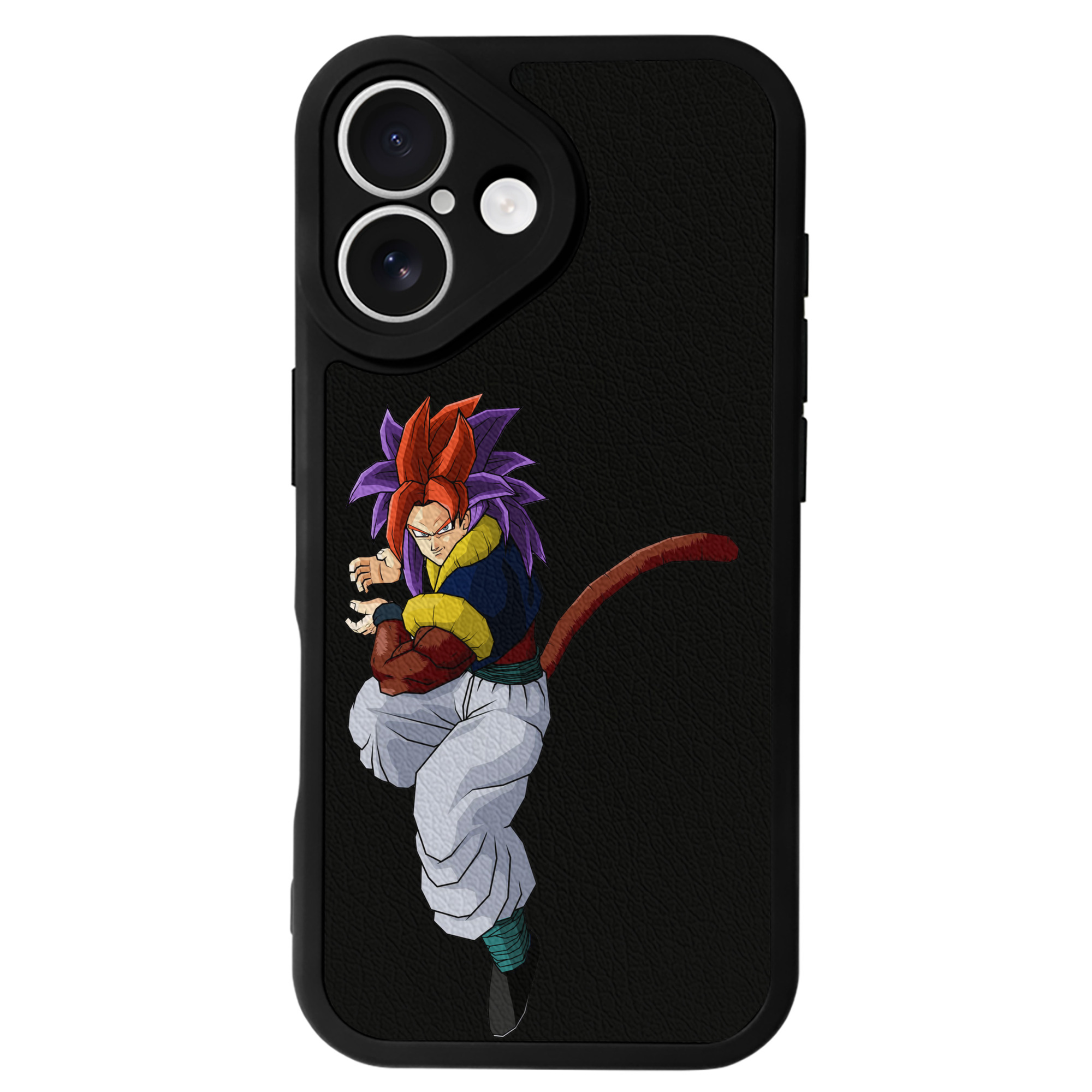 （画像用） ドラゴンボール DRAGON BALL 【iPhone 16シリーズ対応】シリコンスマホケース（レザー調） 材質：シリコン